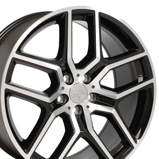 FR73-20090-5450-44MB - OE Wheels Replica FR73 20X9 5X114.3 ET44mm Black Machined - OE Wheels Wheels Canada