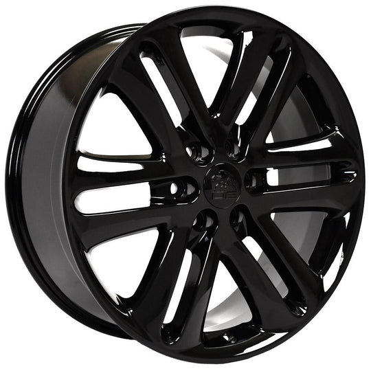 FR76-22090-6135-44B - OE Wheels Replica FR76 22X9 6X135 ET44mm Gloss Black - OE Wheels Wheels Canada