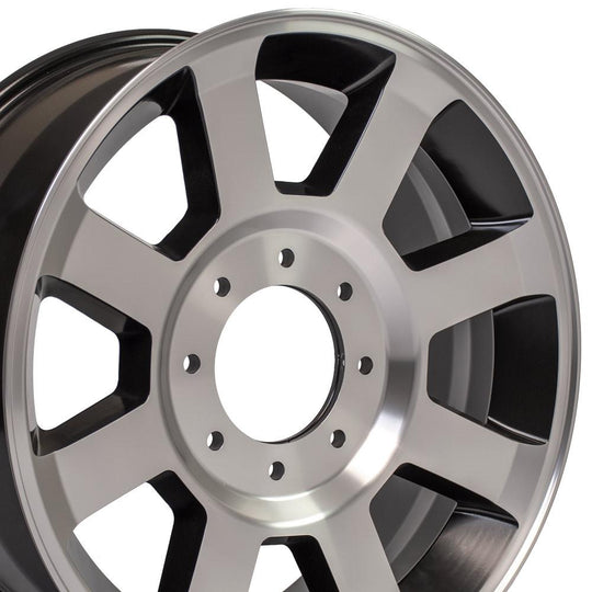 FR78-20080-8170-40MB1 - OE Wheels Replica FR78 20X8 8X170 ET40mm Satin Black Machined - OE Wheels Wheels Canada