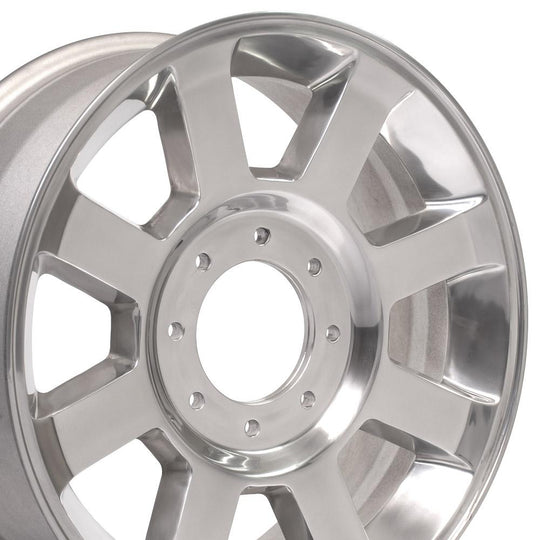 FR78-20080-8170-40P - OE Wheels Replica FR78 20X8 8X170 ET40mm Polished - OE Wheels Wheels Canada