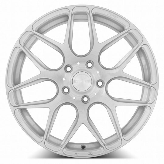 FS0119955xx0R-BC-51420 - MRR FS1 19X9.5 5X114.3 20MM Brushed Clear - MRR Wheels Canada