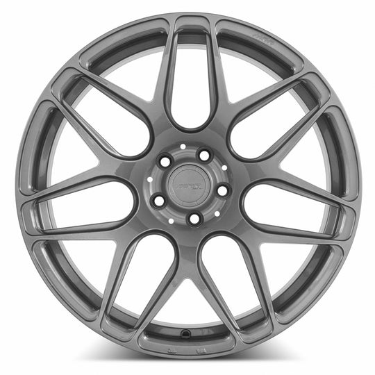 FS0120A05xx12R-GM-52035 - MRR FS1 20X10 5X120 35MM Gloss Gun Metal - MRR Wheels Canada