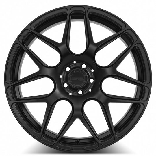 FS0120855xx0R-MB - MRR FS1 20X8.5 BLANK MM Matte Black - MRR Wheels Canada