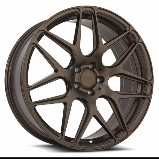 FS0121905xx12R-MBR-51225 - MRR FS1 21X9 5X112 25MM Matte Bronze - MRR Wheels Canada