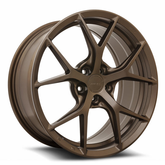FS0619855xx0R-BR-51235 - MRR FS6 19X8.5 5X112 35MM Gloss Bronze - MRR Wheels Canada