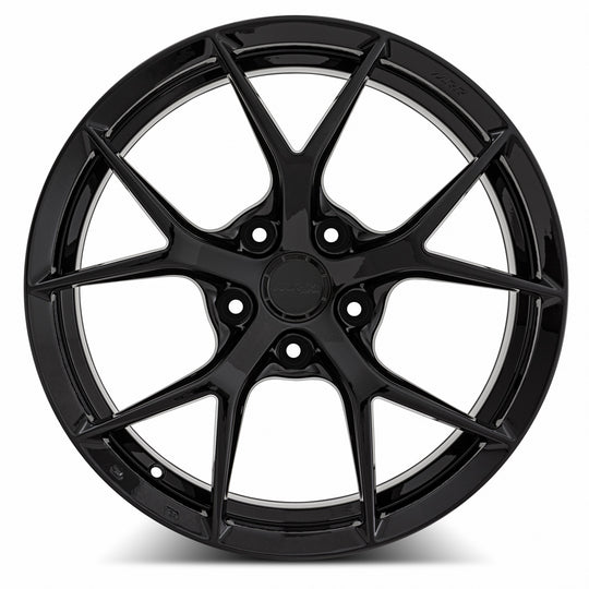 FS0620A15xx18R-GB-52020 - MRR FS6 20X11 5X120 20MM Gloss Black - MRR Wheels Canada