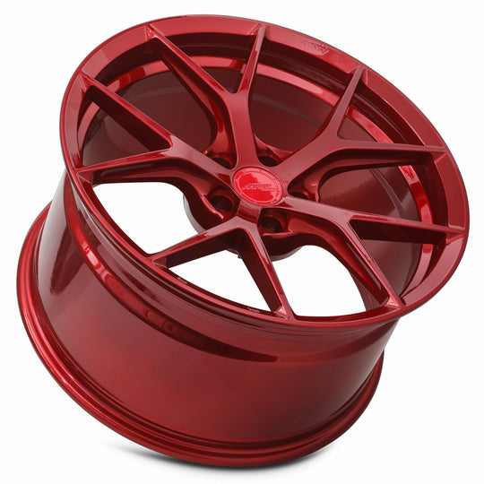 FS0620A15xx18R-RD-51225 - MRR FS6 20X11 5X112 25MM Candy Red - MRR Wheels Canada