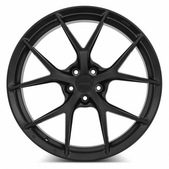 FS0621905xx12R-MB-51225 - MRR FS6 21X9 5X112 25MM Matte Black - MRR Wheels Canada