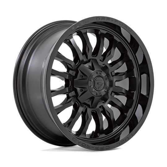 D79620909850 - Fuel Off-Road D796 Arc 20X9 6X135 6X139.7 1mm Matte Black With Gloss Black Lip - Fuel Off-Road Wheels Canada