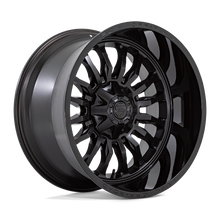 Charger l'image dans la galerie, D79622209847 - Fuel Off-Road D796 Arc 22X12 6X135 6X139.7 -44 mm Matte Black With Gloss Black Lip - Fuel Off-Road Wheels Canada