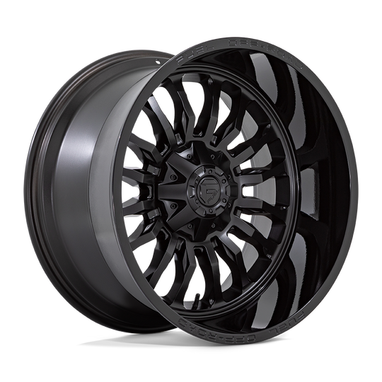 D79622209847 - Fuel Off-Road D796 Arc 22X12 6X135 6X139.7 -44 mm Matte Black With Gloss Black Lip - Fuel Off-Road Wheels Canada