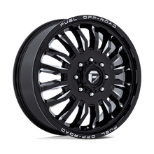 Charger l'image dans la galerie, D86822829345 - Fuel Off-Road D868 Arc Dually 22X8.25 8X210 ET -246mm Gloss Black Milled - Fuel Off-Road Wheels Canada