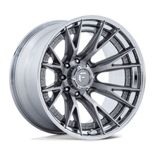 Load image into Gallery viewer, FC402AP22128744N - Fuel Off-Road FC402 Catalyst 22X12 8X170 ET -44mm Platinum with Chrome Lip - Fuel Off-Road Wheels Canada