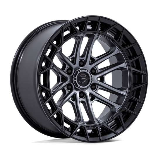 FC874AB17906812N - Fuel Off-Road FC874 Celsius 17X9 6X139.7 ET -12mm Matte Gunmetal with Matte Black Lip - Fuel Off-Road Wheels Canada