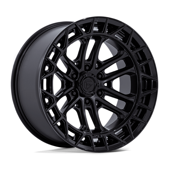 FC874MB17906301 - Fuel Off-Road FC874 Celsius 17X9 6X135 ET 1mm Matte Black with Gloss Black Lip - Fuel Off-Road Wheels Canada