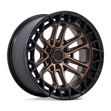 Load image into Gallery viewer, FC874ZB17906301 - Fuel Off-Road FC874 Celsius 17X9 6X135 ET 1mm Matte Bronze with Matte Black Lip - Fuel Off-Road Wheels Canada