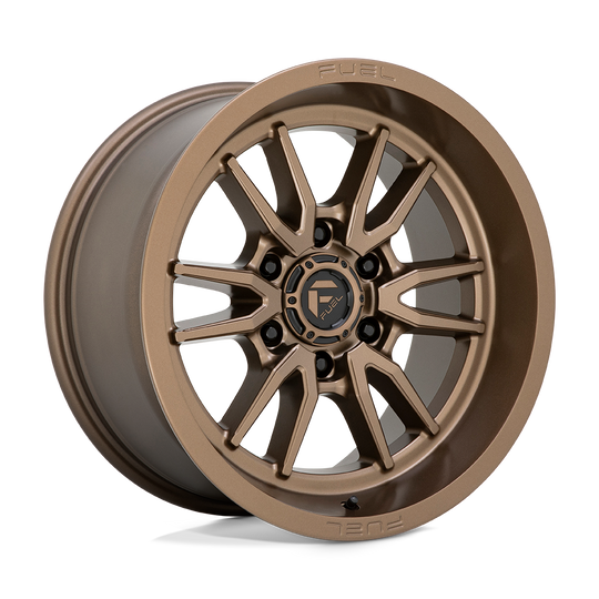 D78818908445 - Fuel Off-Road D788 Clash 18X9 6X139.7 -12 mm Bronze - Fuel Off-Road Wheels Canada