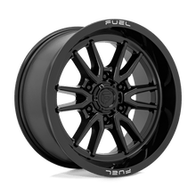 Load image into Gallery viewer, D76018909450 - Fuel Off-Road D760 Clash 18X9 6X120 1mm Gloss Black - Fuel Off-Road Wheels Canada