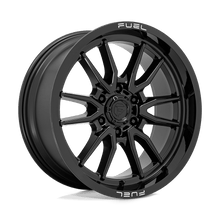 Load image into Gallery viewer, D76020908950 - Fuel Off-Road D760 Clash 20X9 6X135 1mm Gloss Black - Fuel Off-Road Wheels Canada