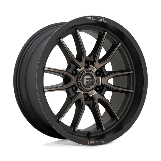 D76220908950 - Fuel Off-Road D762 Clash 20X9 6X135 1mm Matte Black Double Dark Tint - Fuel Off-Road Wheels Canada
