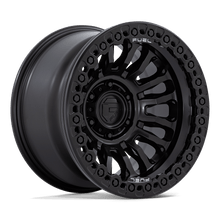 Charger l'image dans la galerie, FC125MX20106848N - Fuel Off-Road FC125 Rincon Beadlock 20X10 6X139.7 -48 mm Blackout - Fuel Off-Road Wheels Canada