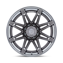 Charger l'image dans la galerie, FC401AP20106318N - Fuel Off-Road FC401 Brawl 20X10 6X135 -18MM Platinum With Chrome Lip - Fuel Off-Road Wheels Canada
