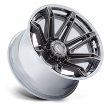 Charger l'image dans la galerie, FC401AP20108818N - Fuel Off-Road FC401 Brawl 20X10 8X180 -18MM Platinum With Chrome Lip - Fuel Off-Road Wheels Canada