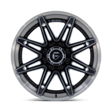 Charger l'image dans la galerie, FC401BT22108018N - Fuel Off-Road FC401 Brawl 22X10 8X165.1 -18MM Gloss Black With Brushed Gray Tint Face &amp; Lip - Fuel Off-Road Wheels Canada