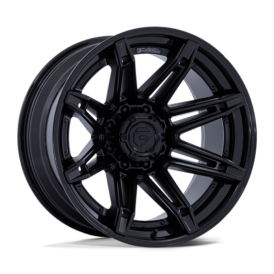 FC401MX22106318N - Fuel Off-Road FC401 Brawl 22X10 6X135 -18MM Matte Black With Gloss Black Lip - Fuel Off-Road Wheels Canada
