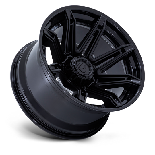FC401MX20108718N - Fuel Off-Road FC401 Brawl 20X10 8X170 -18MM Matte Black With Gloss Black Lip - Fuel Off-Road Wheels Canada