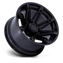 Charger l'image dans la galerie, FC401MX22106818N - Fuel Off-Road FC401 Brawl 22X10 6X139.7 -18MM Matte Black With Gloss Black Lip - Fuel Off-Road Wheels Canada