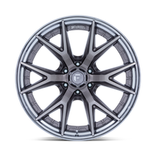 Load image into Gallery viewer, FC402AP20906801 - Fuel Off-Road FC402 Catalyst 20X9 6X139.7 01MM Platinum With Chrome Lip - Fuel Off-Road Wheels Canada