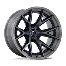 Load image into Gallery viewer, FC402BT20906320 - Fuel Off-Road FC402 Catalyst 20X9 6X135 ET 20mm Gloss Black Brushed with Dark Tint - Fuel Off-Road Wheels Canada