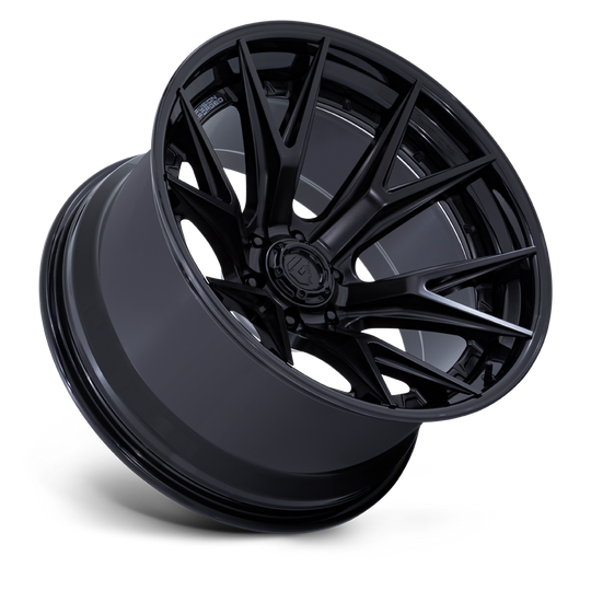 FC402MX22106818N - Fuel Off-Road FC402 Catalyst 22X10 6X139.7 -18MM Matte Black With Gloss Black Lip - Fuel Off-Road Wheels Canada