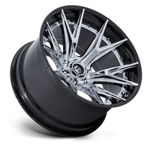 Charger l'image dans la galerie, FC402PB22106318N - Fuel Off-Road FC402 Catalyst 22X10 6X135 -18MM Chrome With Gloss Black Lip - Fuel Off-Road Wheels Canada
