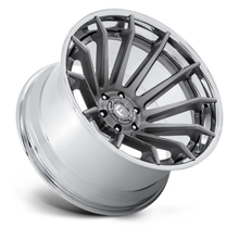 Charger l'image dans la galerie, FC403AP22125044N - Fuel Off-Road FC403 Burn 22X12 5X127 -44MM Platinum With Chrome Lip - Fuel Off-Road Wheels Canada