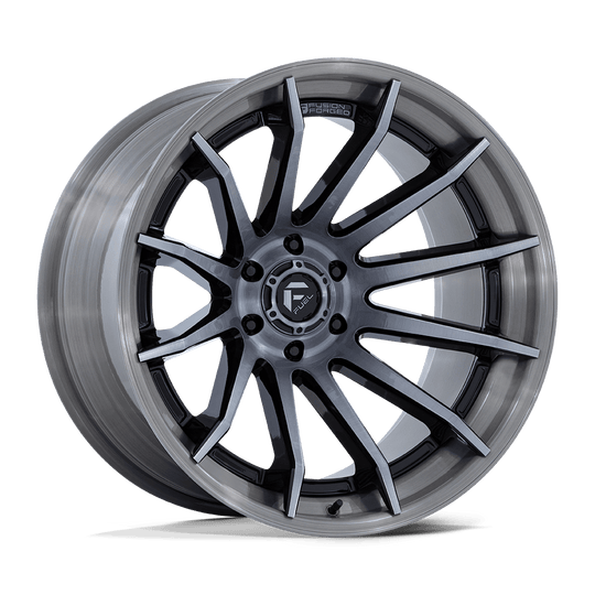 FC403BT20906301 - Fuel Off-Road FC403 Burn 20X9 6X135 ET 1mm Gloss Black Brushed with Dark Tint - Fuel Off-Road Wheels Canada