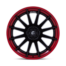 Charger l'image dans la galerie, FC403MQ22106818N - Fuel Off-Road FC403 Burn 22X10 6X139.7 -18MM Matte Black With Candy Red Lip - Fuel Off-Road Wheels Canada