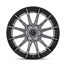 Charger l'image dans la galerie, FC403PB24126844N - Fuel Off-Road FC403 Burn 24X12 6X139.7 -44MM Chrome With Gloss Black Lip - Fuel Off-Road Wheels Canada