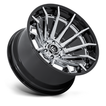 Load image into Gallery viewer, FC403PB22105018N - Fuel Off-Road FC403 Burn 22X10 5X127 -18MM Chrome With Gloss Black Lip - Fuel Off-Road Wheels Canada