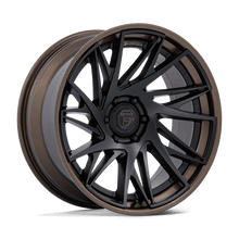 Load image into Gallery viewer, FC405MZ22106818N - Fuel Off-Road FC405 Dynamo 22X10 6X139.7 ET -18mm Matte Black with Gloss Bronze Lip - Fuel Off-Road Wheels Canada