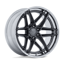 Charger l'image dans la galerie, FC408AP20906301 - Fuel Off-Road FC408 Flight 20X9 6X135 ET 1mm Gloss Gunmetal with Chrome Lip - Fuel Off-Road Wheels Canada