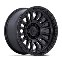 Charger l'image dans la galerie, FC857MB17855001N - Fuel Off-Road FC857 Rincon 17X8.5 5X127 ET -1mm Matte Black with Gloss Black Lip - Fuel Off-Road Wheels Canada