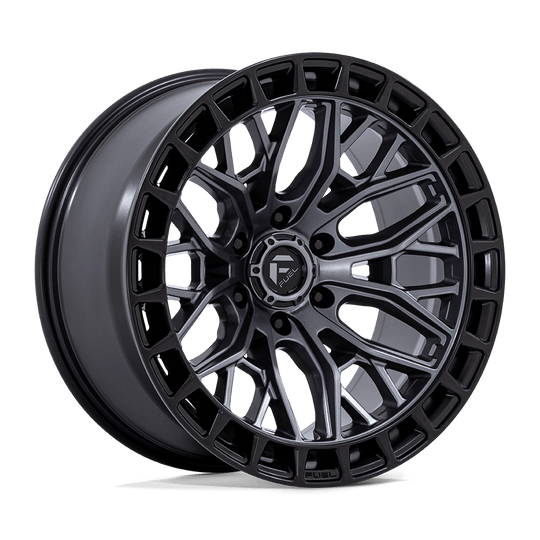 FC869AB17905012N - Fuel Off-Road FC869 Sigma 17X9 5X127 ET -12mm Matte Gunmetal with Matte Black Lip - Fuel Off-Road Wheels Canada