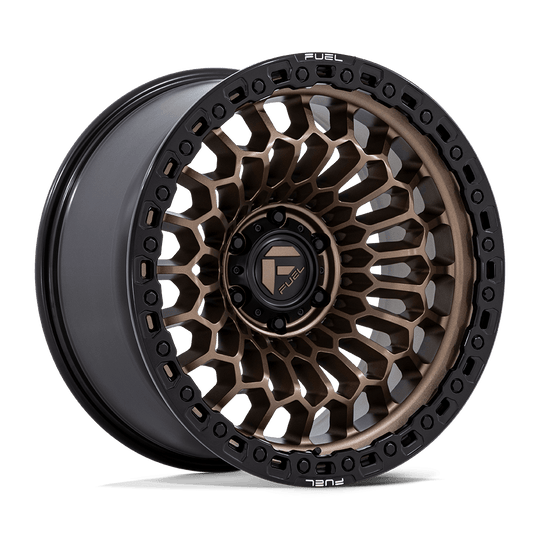 FC870ZB20906801 - Fuel Off-Road FC870 Sinister 20X9 6X139.7 ET 1mm Matte Bronze with Matte Black Lip - Fuel Off-Road Wheels Canada