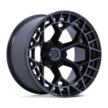 Charger l'image dans la galerie, FC873BT17905012N - Fuel Off-Road FC873 Charger 17X9 5X127 ET -12mm Gloss Black Brushed with Dark Tint - Fuel Off-Road Wheels Canada