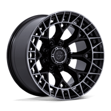 Load image into Gallery viewer, FC873BT20108018N - Fuel Off-Road FC873 Charger 20X10 8X165.1 ET -18mm Gloss Black Brushed with Dark Tint - Fuel Off-Road Wheels Canada