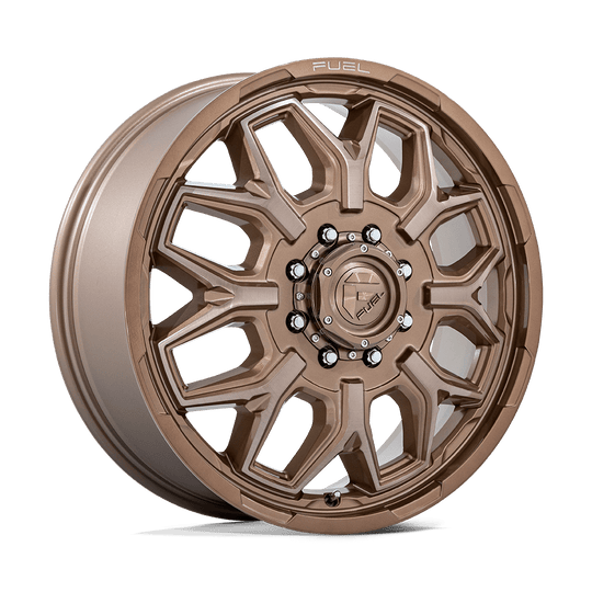 D876228217 - Fuel Off-Road D876 Flux Dually 22X8.25 8X170 ET 104mm Platinum Bronze - Fuel Off-Road Wheels Canada