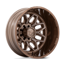 Charger l'image dans la galerie, D87620829325 - Fuel Off-Road D876 Flux Dually 20X8.25 8X210 ET -201mm Platinum Bronze - Fuel Off-Road Wheels Canada