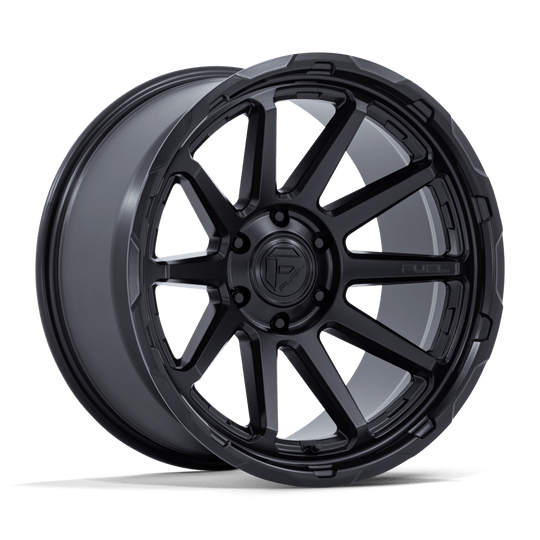 FC887MX20105018N - Fuel Off-Road FC887 Circuit 20X10 5X127 ET -18mm Matte Black - Fuel Off-Road Wheels Canada